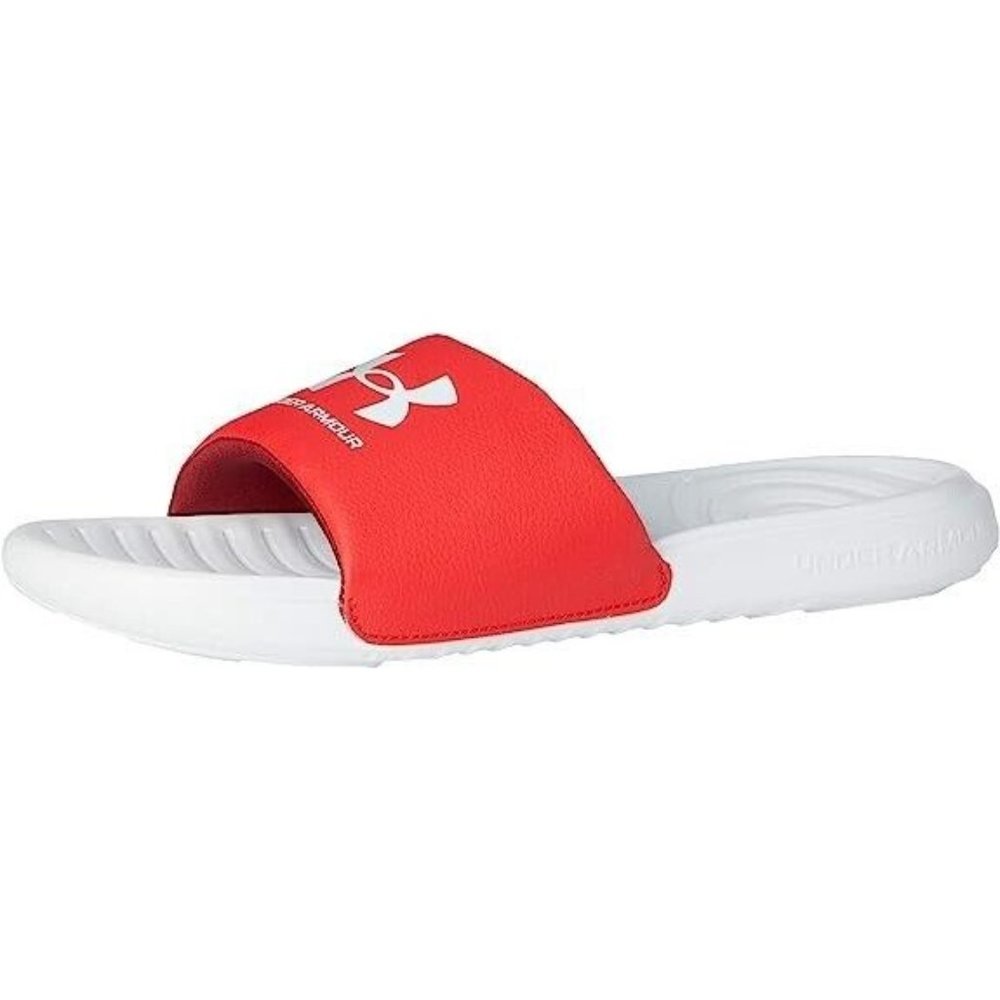 Under Armour Men's Sandals UA Ansa Fixed Strap Athletic Flip Flop Slide GRY 11 - Picture 9 of 13